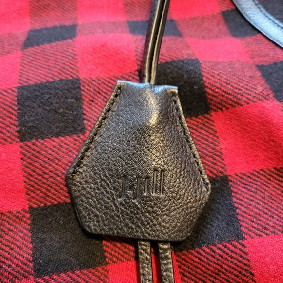 J.Jill Buffalo Plaid Tote Bag - Picture 3 of 9